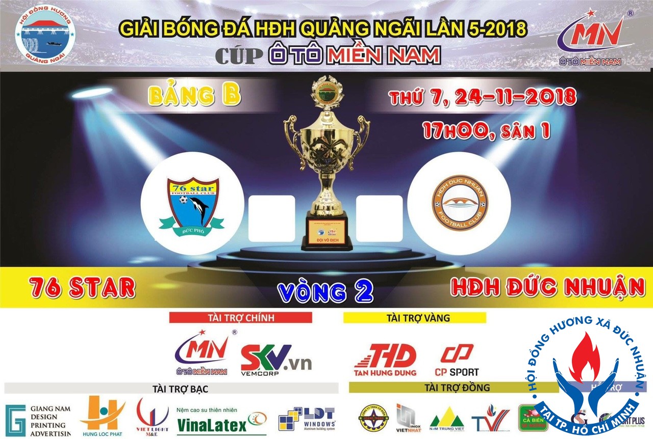 GIẢI BÓNG ĐÁ HĐH QUẢNG NGÃI TẠI TP.HCM- LẦN 5