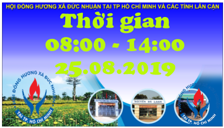 Thư mời tham gia đại hội HĐH đức Nhuận tại Tp HCM 25-08-2019