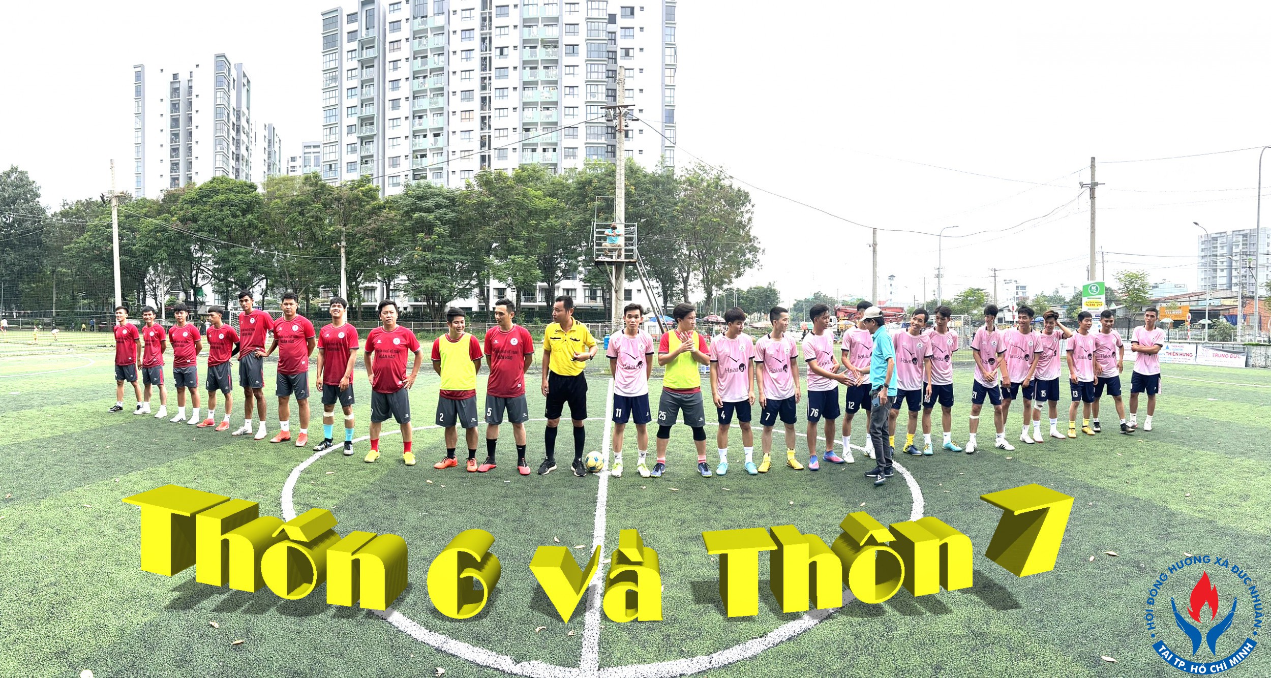 Tường thuật trực tiếp trận đấu giữa Thôn 6 và Thôn 7